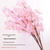 Artificial Cherry Blossom Branch Wedding Decoration - Silk Peach Blossom Vine for Indoor Living Room