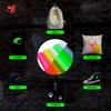 7.8"X9.8" Bundle 5pcs Luminous Heat Transfer Vinyl Film Glow in the Dark HTV Printing for Tshirt Garment Christmas Decoratio DIY
