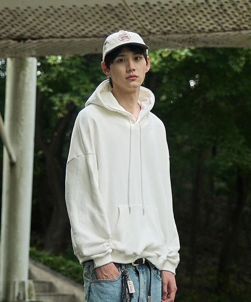 Refined Crop Hoodie T-Shirt Mht300C-Z [Brown]