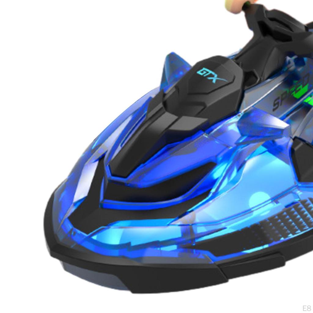 RC Boat High Speed Sensitivity Pools and Lakes Simulation Flexible Remote Control