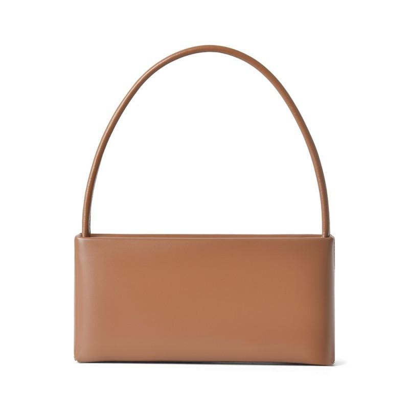 

Single Shoulder Crossbody Bag With French Stick High-end Feel Under Armpit. It Is Fashionable Versatile Women s Western Style Simple Hand-held Wedding 27x7x13cm коричневий