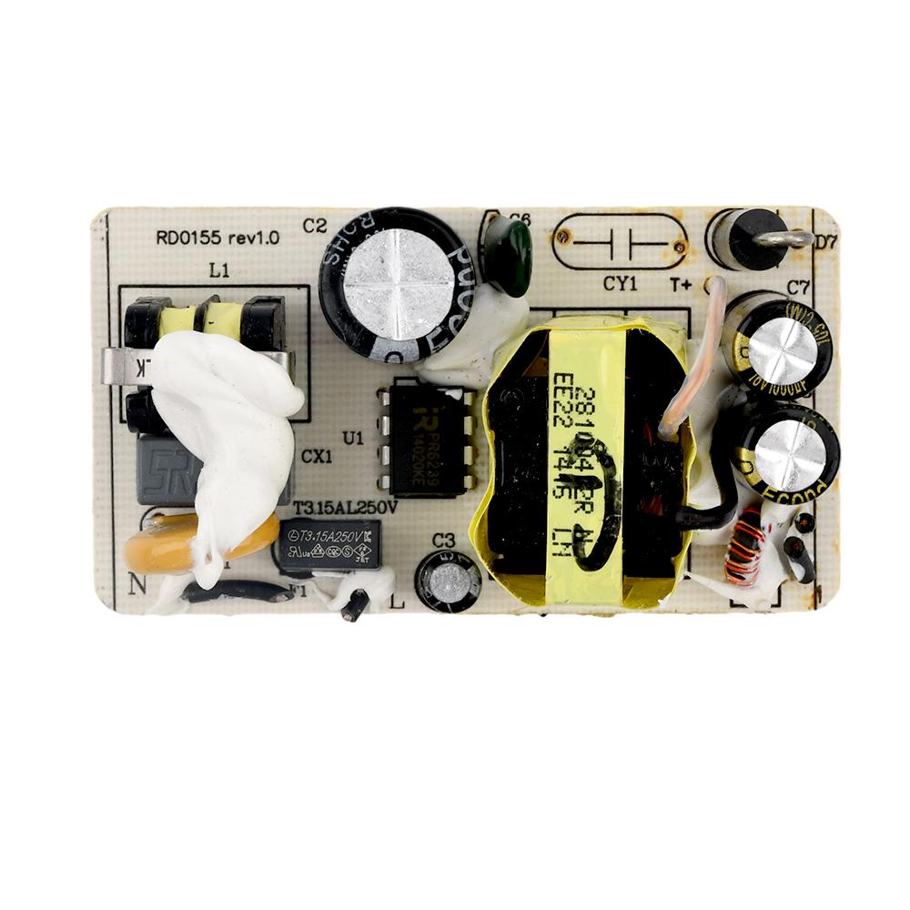 AC-DC 12V 1A 5V 2A 2.5A Switching Power Supply Module Bare Circuit 110V 220V to 12V 5V Board TL431 Regulator For Replace/Repair