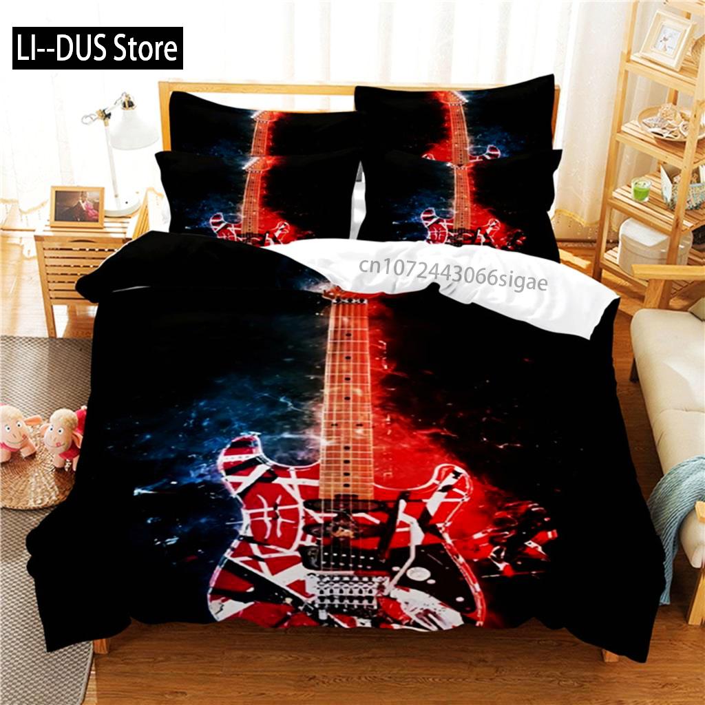 Music Bedding Set Duvet Cover Set 3d Bedding Digital Printing Queen Size Bedding Set Fashion Design