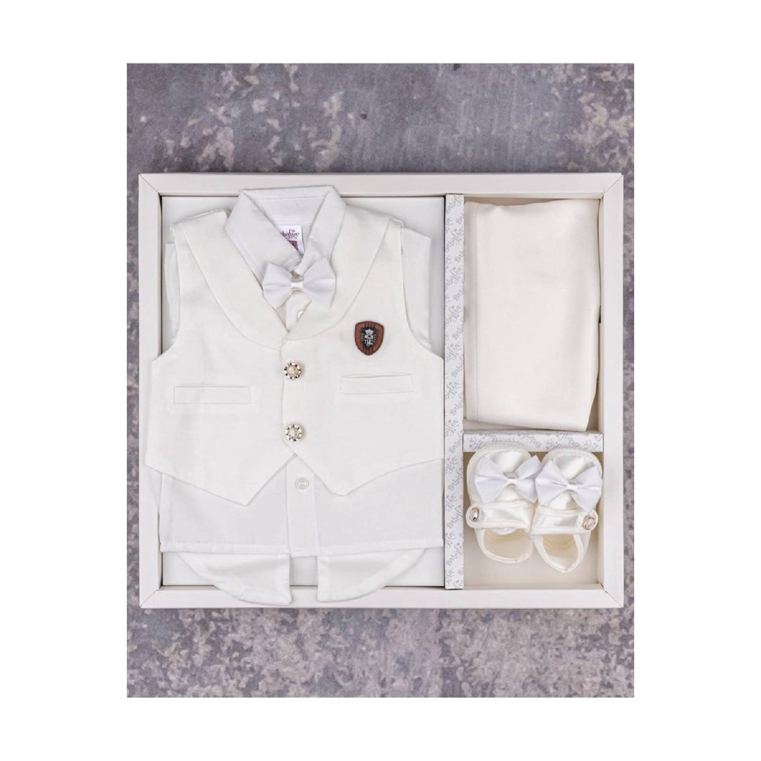 

Baby Tuxedo Circumcision Caution 0-3 Months 0-3 AY білий