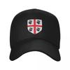 Custom Coat Of Arms Of Kingdom Of Sardinia Flag Baseball Cap Women Unisex Adjustable Dad Hat Outdoor Snapback Hats