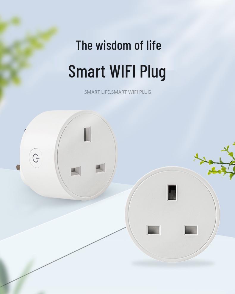 Graffiti WiFi Smart Socket with Alexa Voice Control & Mobile App, UK Standard