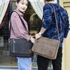 Torby męskie Torby płócienne na ramię Unisex Torby listonoszki Duże torby retro do podróży Koperta Aktówka