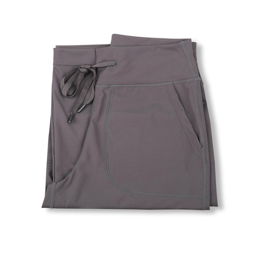 LULU Throwback Yoga Pants: High Waist, Hip-Lifting, Wide Leg, Casual Drawstring