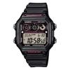 Casio Sports Digital AE-1300WH-1A2 Watch Water Resistant Black Strap LED Display