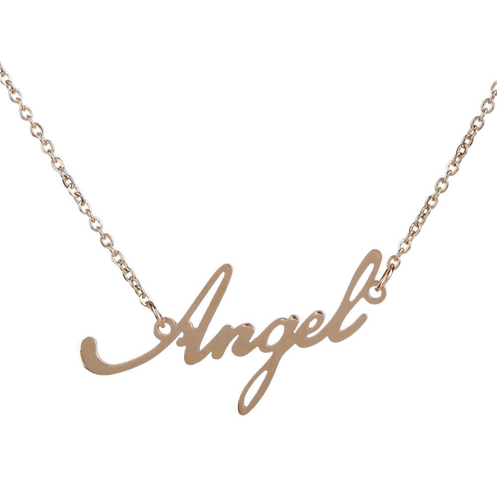 Fashion Women Letter Pendant Charm 