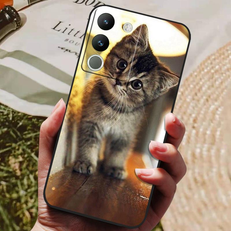 Pro Vivo V29e 5G Pouzdro Nová Móda Roztomilý Kreslený Luxusní Měkký Silikonový Kryt Pro VIVO V29e 5G 6.67" V2317 Nárazuvzdorné Funda Coque