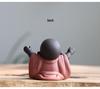 Big-Bellied Maitreya Buddha Yixing Zisha Tea Pet & Flower Pot Ornament