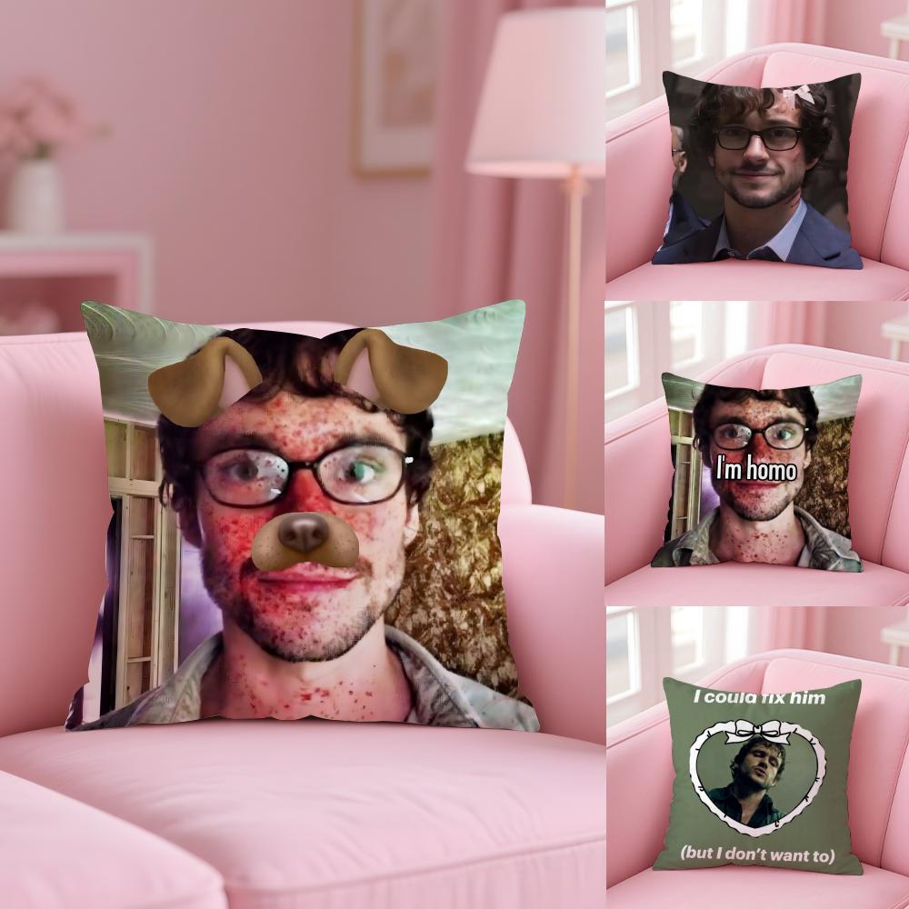 I'M Insane Will G-Graham Cushion Cover Plush Fabric Soft Double-Sided Printed Sofa Warm Winter Home Gift Pillow Cover