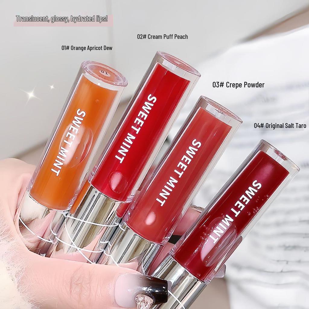 Sweet Mint Hydrating Lip Essence - Glossy Glass Mirror Lip Gloss
