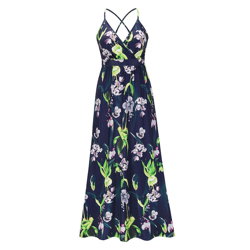 

GMXIA Весняно-літня сукня в стилі бохо, сексуальна довга сукня на застібці, великий розмір, жіночий одяг XXXL