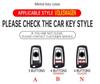 tynqc5 Car Remote Key Case Cover Shell Protector For BMW 530i 550i 320i 1 2 3 4 5 Series 118i 225i M240i F20 F21 F30 F31 F25 F01 F02