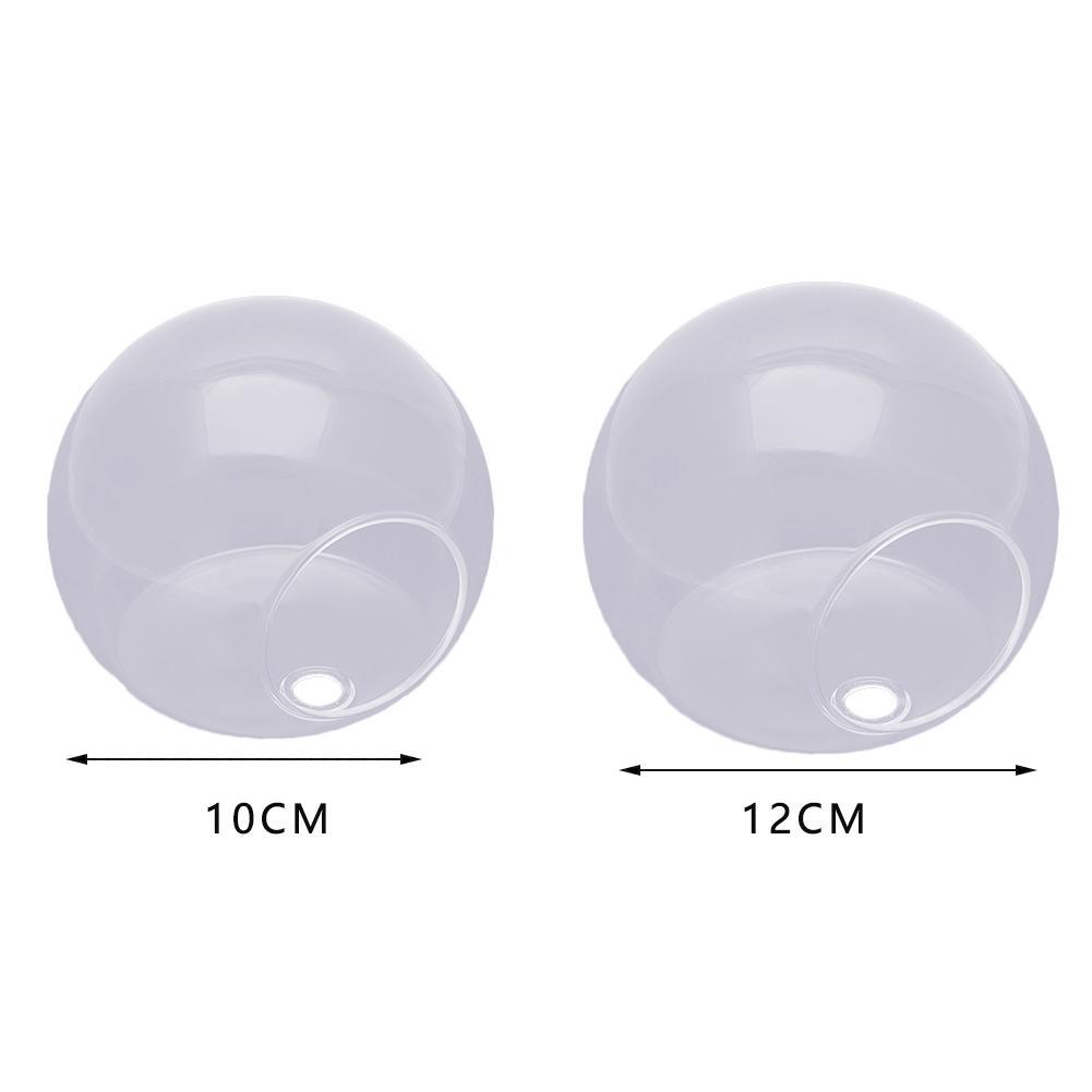 Wall Mounted Hydroponic Vase Betta Fish Tank Creative Acrylic Planter For Home Office Wall Decoration Space Saving Tools