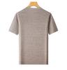 Men's Summer Knitted Short-Sleeved T-Shirt