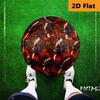 Fiery Romance City Soccer Ball Suitable for both training and competition High elasticity No. 5 football Wear-resistant and slip-resistant