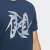 adidas Wuji Serie T-Shirt Herren Marineblau HM7469