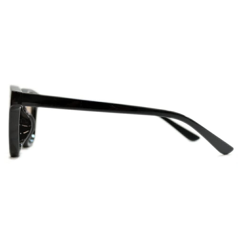 [MERRY PLEASURE] Sunglasses, Fashion Glasses, Men's & Women's, Wellington Style, Light Colored Lenses (Black, Blue, Brown, Smoke, Gray, Clear), UV