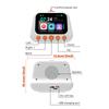 AI Smart Alarm Clock Talking Buddy Educational Toy for Kids Music/Stories Player Pomodoro Timer Cool Robot Gift for Boys Girls