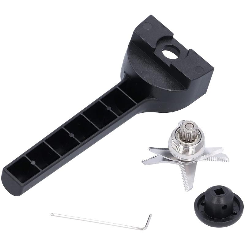 Easy Installation Blender Blade Replacement Assembly Stainless Steel Texture Food Processing Component for Repairing
