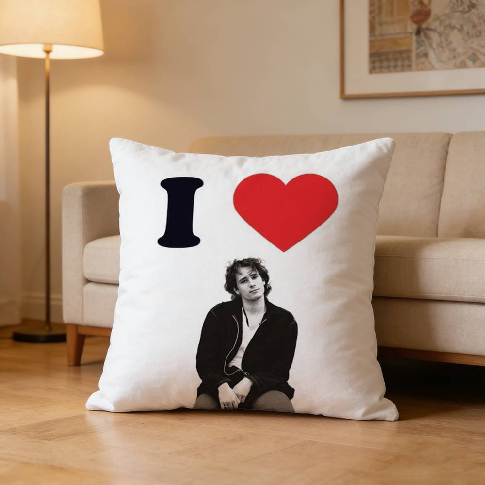 JJeff BBuckley Pillow Case for Sofa Living Room Home Office Decor Protective Cover