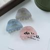 Nan Rui 4.5cm Acetate Hollow Semicircle Claw Clip - Sweet & Trendy Hair Accessory