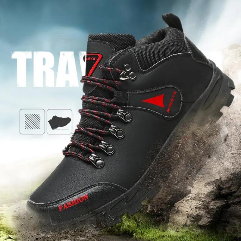 Outdoor Hiking Shoe Men Non Slip Durable Hunting Tactical Mountain Waterproof Boots High Quality Casual Sneaker for Male