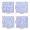 Earrings Silicone Molds Crafting Tools Silicone Pendant Moulds Keychain Mold Perfect Gift for Jewelry Making Enthusiasts