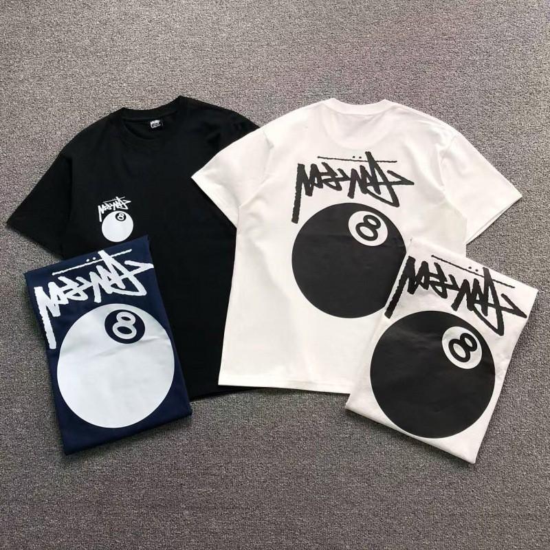 2026SS Letter Print T-Shirt Streetwear Loose Fit Couple Tee Short Sleeve