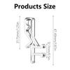24/72Pcs Hidden Channel Blind Valance Clips Clear Horizontal Wood Window Blind Retainer Holders for Home Decors