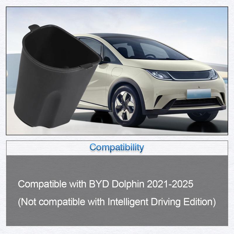 For BYD Dolphin    2024 2025 Rear Water Cup Storage Box Center Console Armrest Car Central Tray Organizer Tidying
