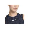 Nike Dri-FIT Lightweight Breathable Moisture-Wicking Tennis Tank Top Women Tops Obsidian White FD5646-451