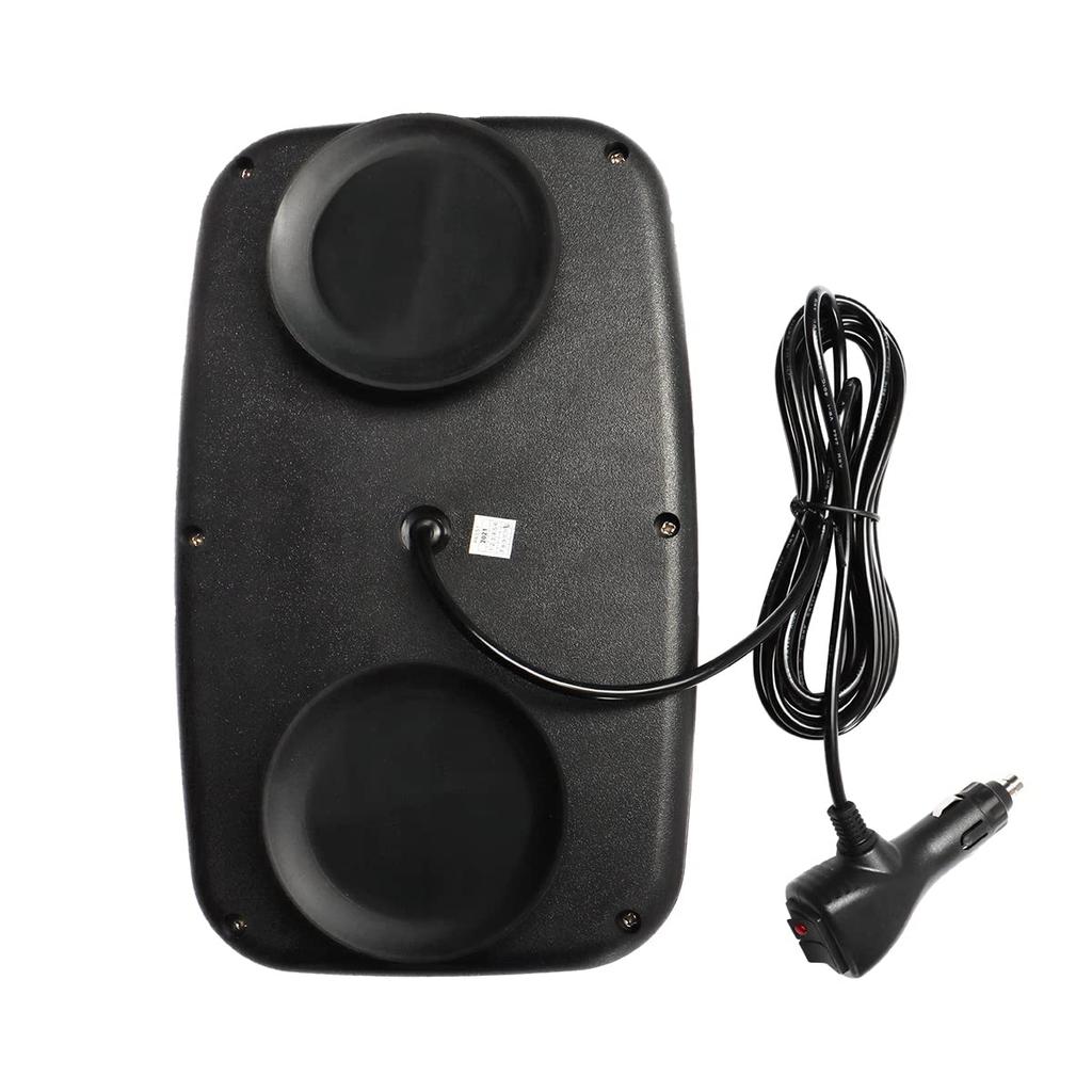 Marchfa Rotating Flashing LED Warning 48 High Yellow Beacon, Beacon, Light, Waterproof, 12-24V Compatible, LEDs, Visibility, Magnetic,