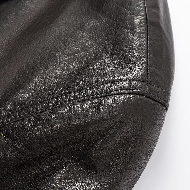 FAPAI Men's Classic Genuine Leather Jacket