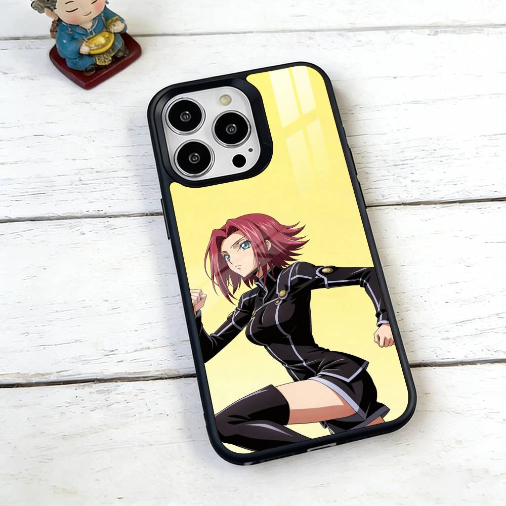 Code Geass Kallen Stadtfeld Phone Case For iPhone17,16,15,14,13,12,11 Plus,Pro Magnetic with Magsafe Wireless Charging
