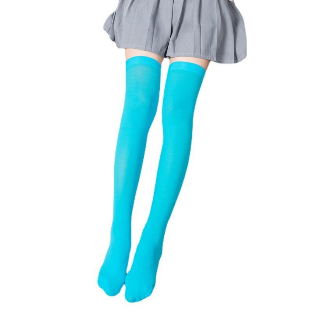 Calf Socks Japanese Jk Socks Women's Summer Pressure Thin Legs Medium High Tube Over The Knee Pure Desire Black Stockings Velvet Stockings