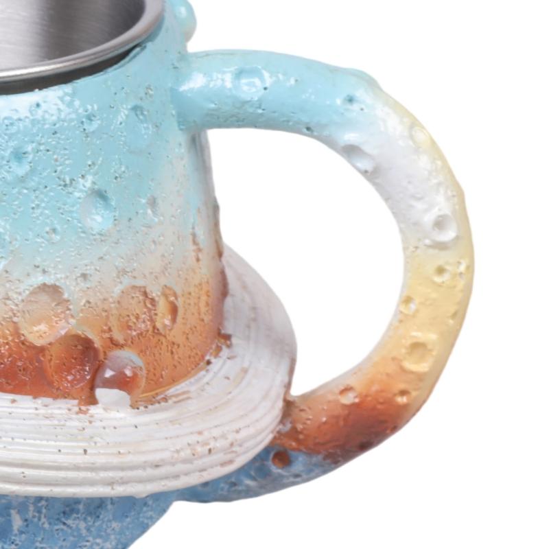 Canecas de Café do Sistema Solar Cerâmica com Tema de Astronomia Canecas Resistentes ao Calor Utensílios de Bebida Padrão Único Decoração de Casa