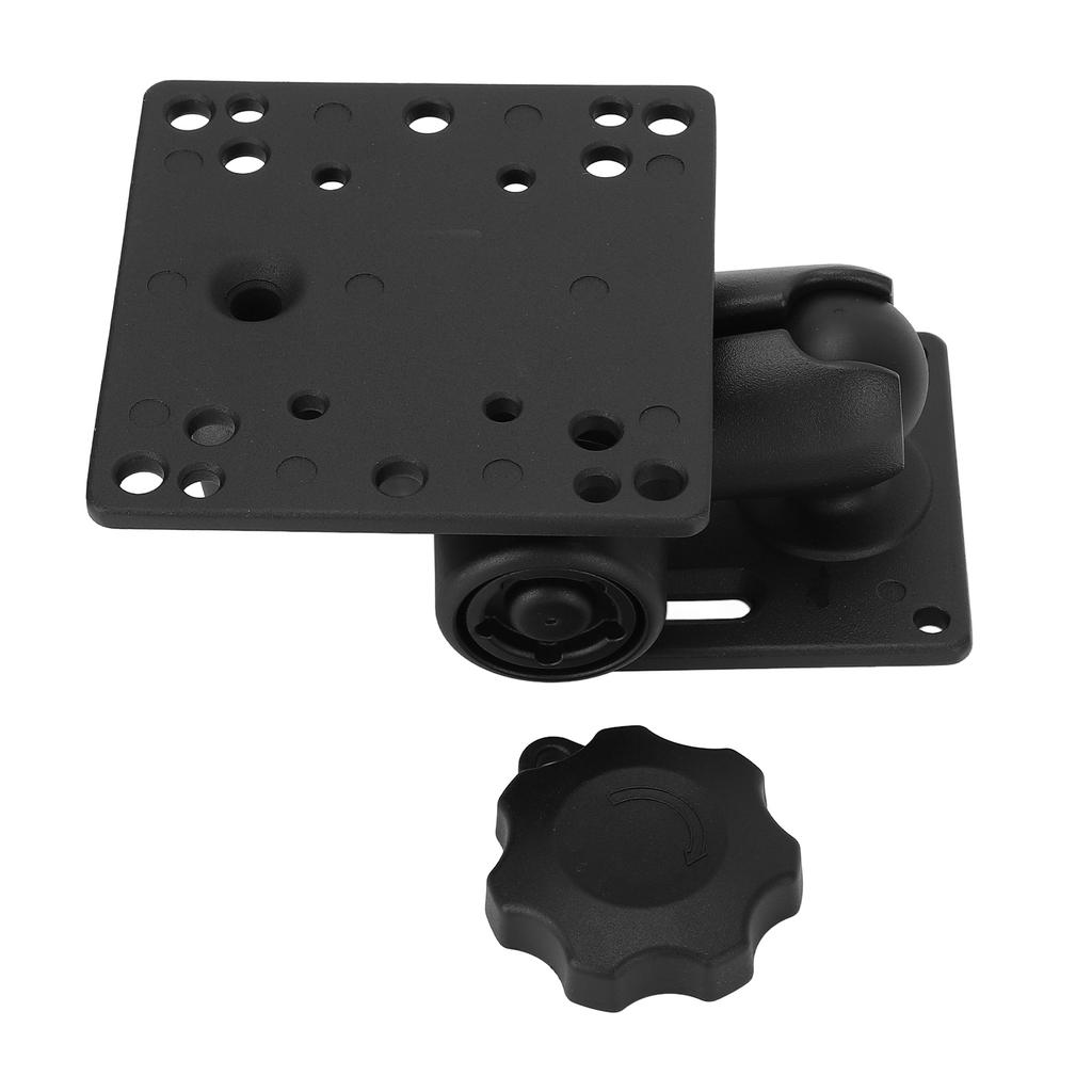 1.5 Inch Double Ball Mount with Two AMPS Plates Double Socket Arm with 1.5 Inch 38mm C Size Ball for Fish Finder Tablet