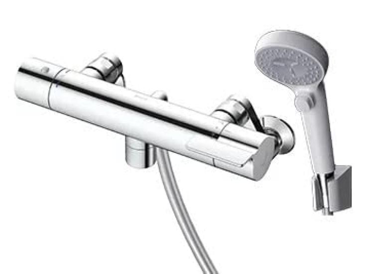 TOTO Bathroom Thermostatic Mixing 0mm Comfort Wave for Cold Climates Wall-Mounted Faucet, Click, 90,