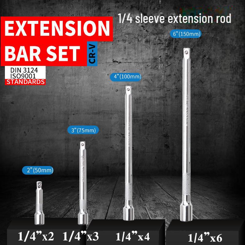 

Удлинительная втулка для малого быстрого ключа 1/4 , стержень дожигателя, 6,3 мм