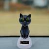 Car Decoration Solar Energy Decoration Shaking Head Doll Cartoon Cat Shape Decoration Gift Creative Interior Automotive Products