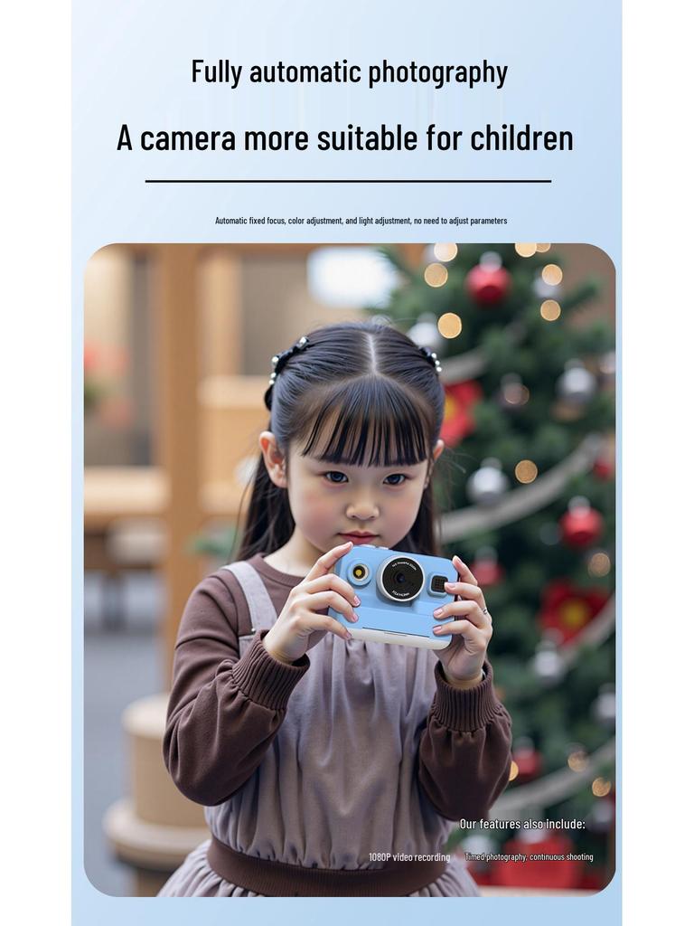 Polaroid Kinder Digitalkamera & Sofortdrucker - Pädagogisches Geburtstagsgeschenk Spielzeug