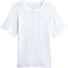 Solid Color Fashion Minimalist Round Neck Short Sleeve T-Shirt Men Tops KB4631