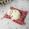 Mom&Me Sleeping Cat Plush Stuffed Toy Press Simulation Sound Animal Doll Kids Gift