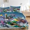 Power Rangers Heroic Battle Print 3Pcs Bedding Setduvet Cover With 2 Bedropillowcase Home Birthday Gift