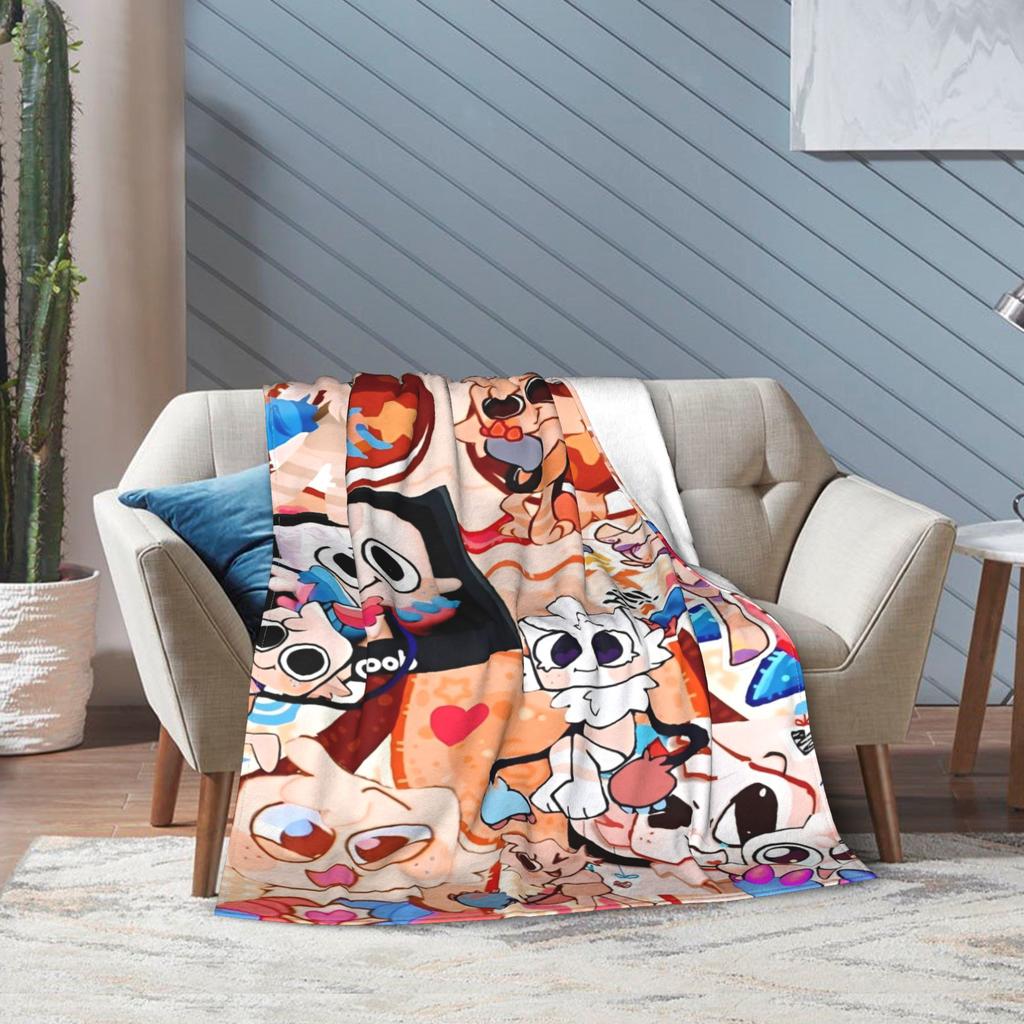 Dandys World Shelly Blanket Catoon Wool Novelty Breathable Throw Blankets for Coverlet Spring/Autumn