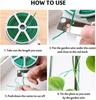 20M Gardening Plastic Steel Plant Twist Ties Support Reusable Waterproof Strapping Lines for Plant Support Home Storage Flexible